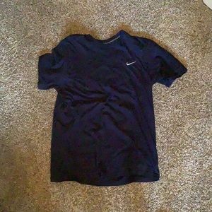 Nike Regular Fit Blue Large T-Shirt